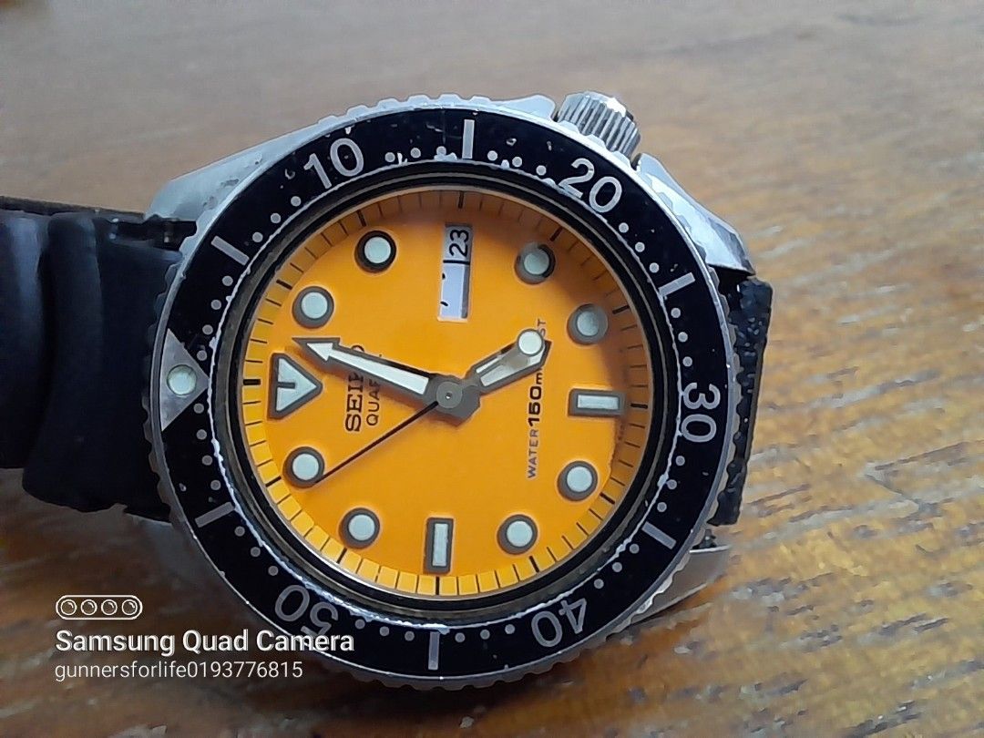 Seiko 6458-600a 150m diver quartz, Men's Fashion, Watches & Accessories,  Watches on Carousell