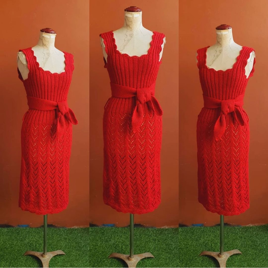 Carly Cable Knit Dress