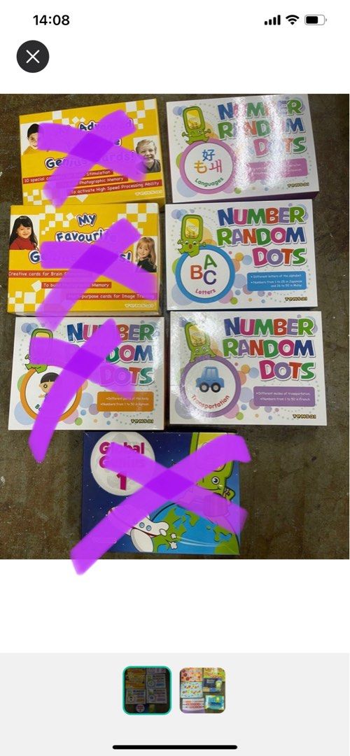 Shichida Flash Cards, Hobbies &amp; Toys, Toys &amp; Games on Carousell