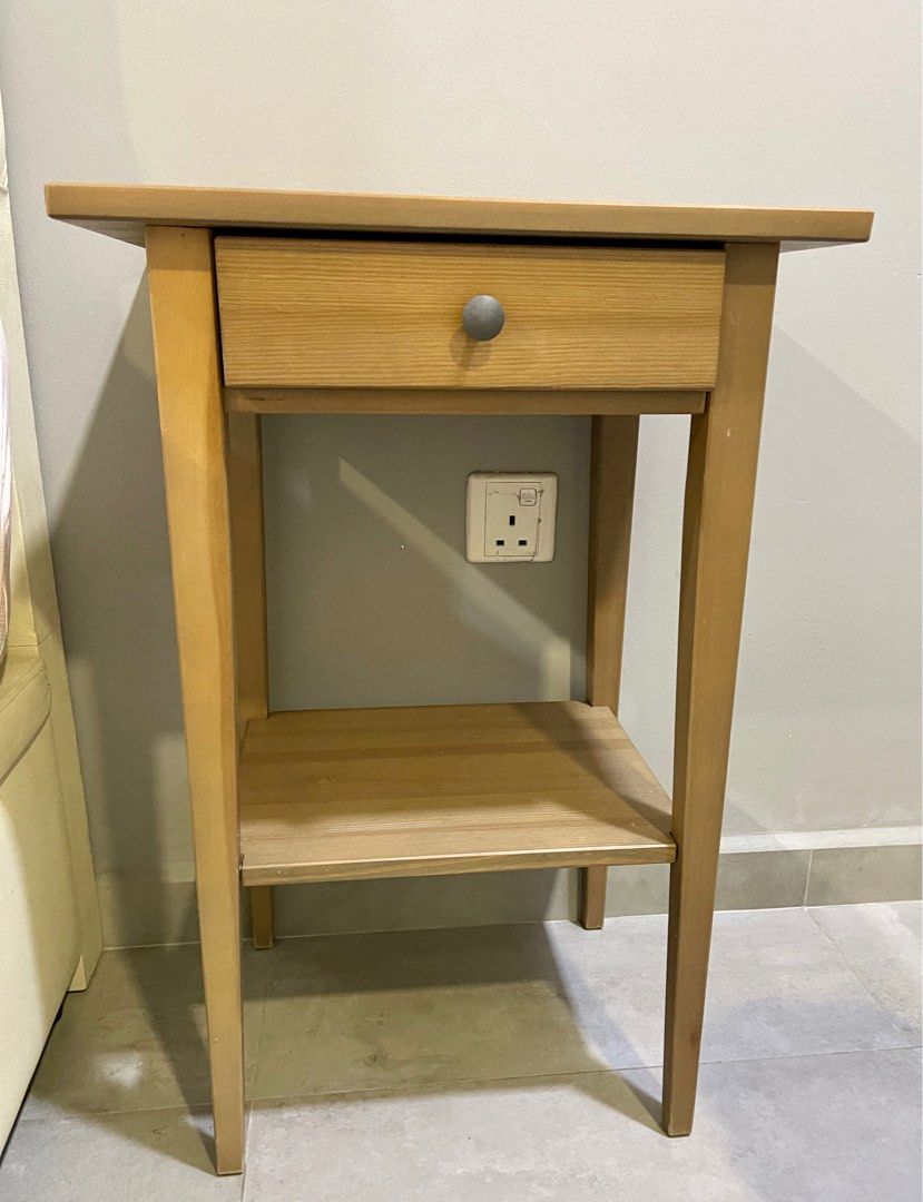 Side tables with drawers, ikea look alike design, Furniture & Home Living, Furniture, Other Home