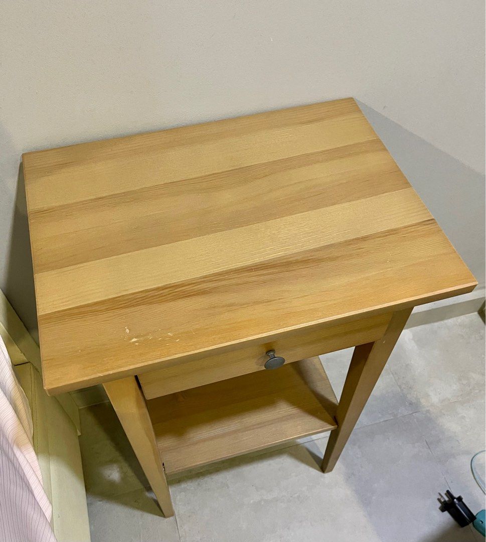 Side tables with drawers, ikea look alike design, Furniture & Home Living, Furniture, Other Home