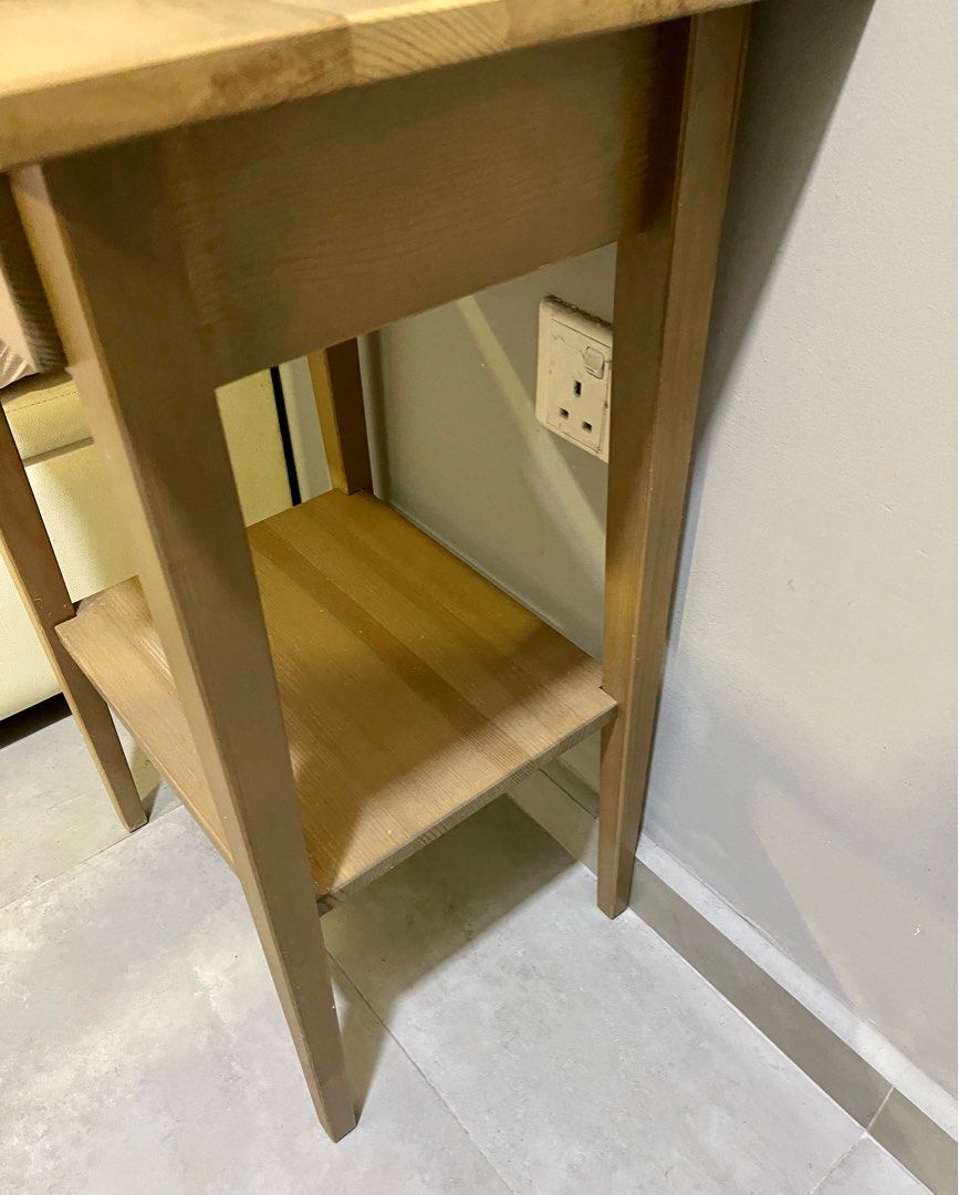 Side tables with drawers, ikea look alike design, Furniture & Home Living, Furniture, Other Home