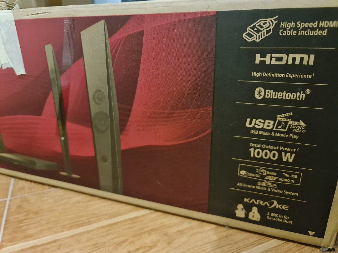 Sony Home teater Surround system (DAVDZ650), Audio, Soundbars