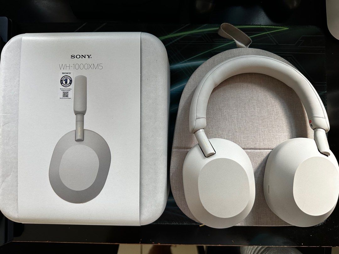 Sony WH1000XM5 White, Audio, Headphones & Headsets on Carousell