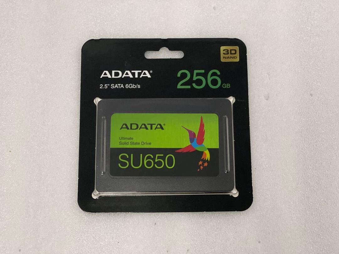 SSD ADATA Ultimate SU650 (256GB) SATA 6Gb/s, Computers  Tech, Parts   Accessories, Hard Disks  Thumbdrives on Carousell