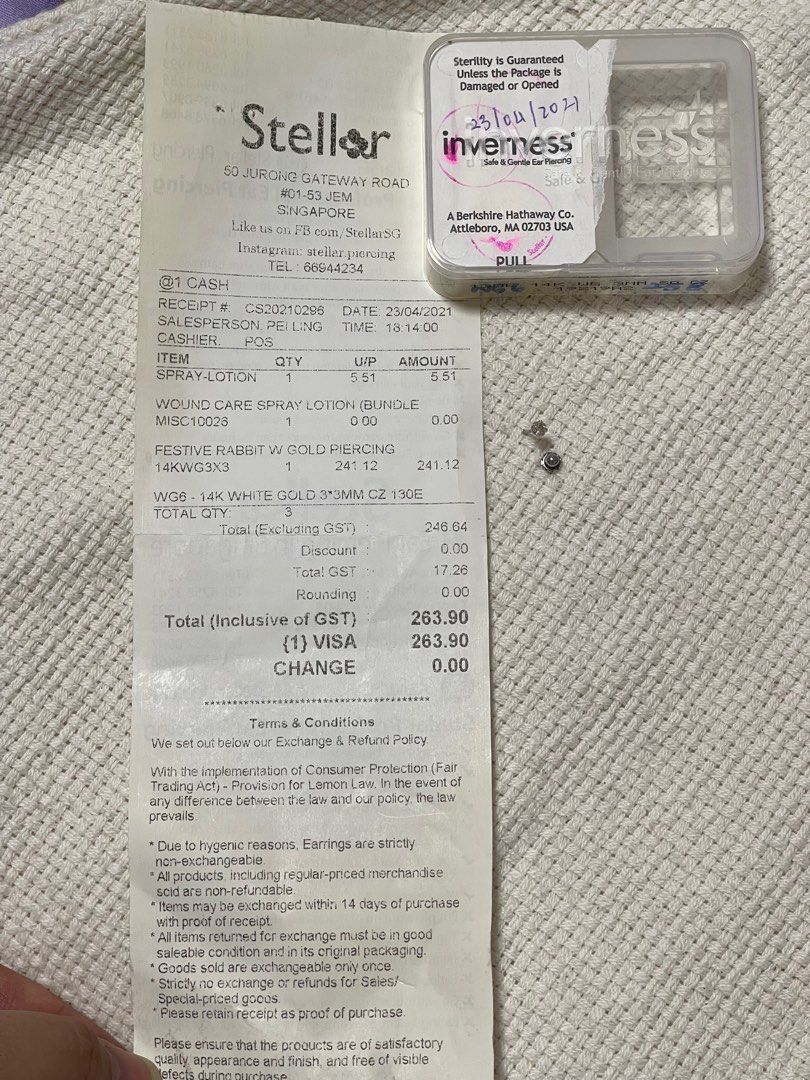Stellar ear piercing top price
