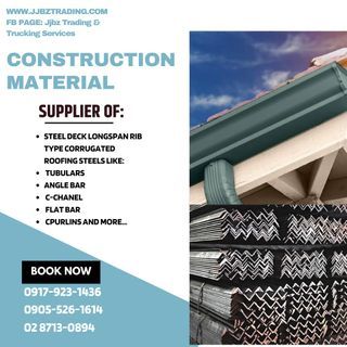 Supplier of Steels, Cpurlins, Tubular and all Steel Products Available here!!!
