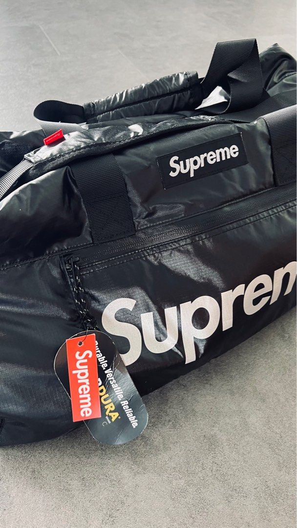 Supreme Duffle Bag Black SS17 Luxury Bags Wallets on Carousell