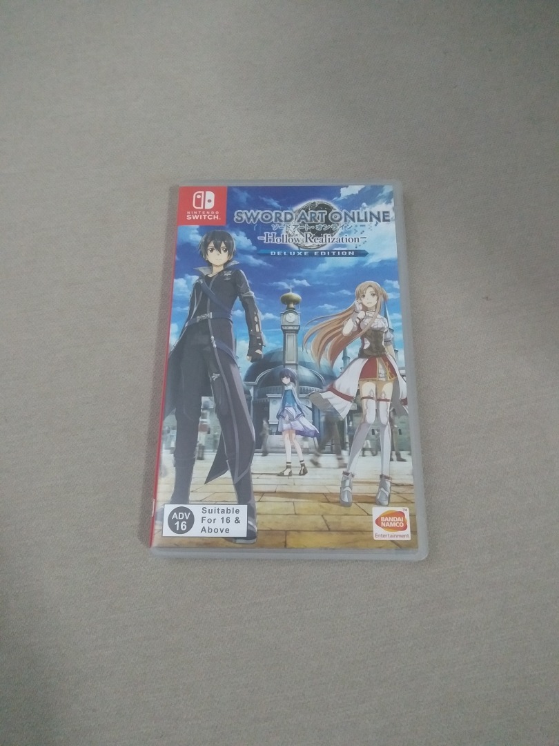 Sword Art Online, Video Gaming, Video Games, Nintendo on Carousell