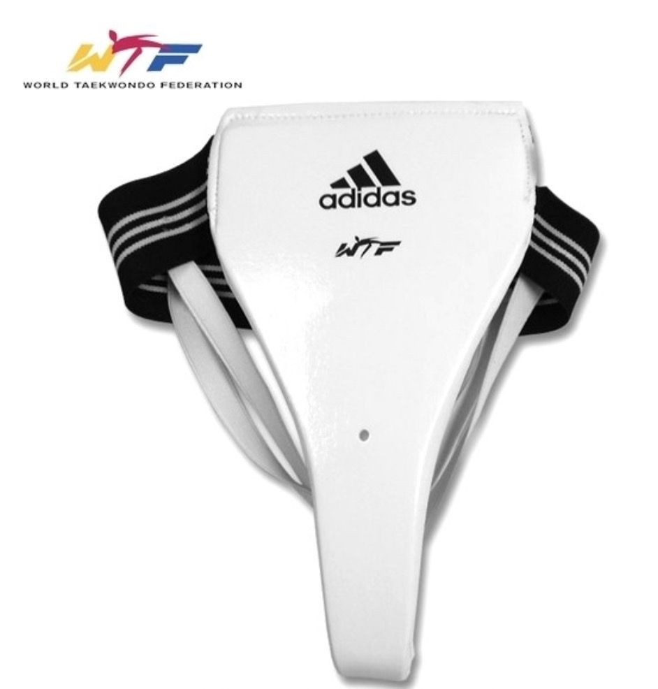 Taekwondo Guards] Adidas WTF Approved PU Female Groin Guard, Sports  Equipment, Other Sports Equipment and Supplies on Carousell