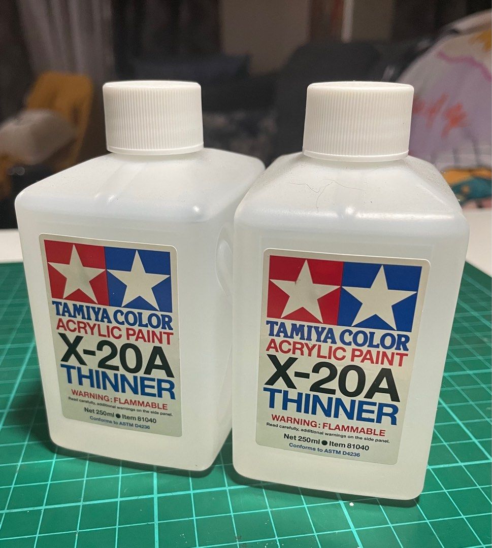 Tamiya 81040 Acrylic Paint Thinner X-20a 250ml Bottle for sale