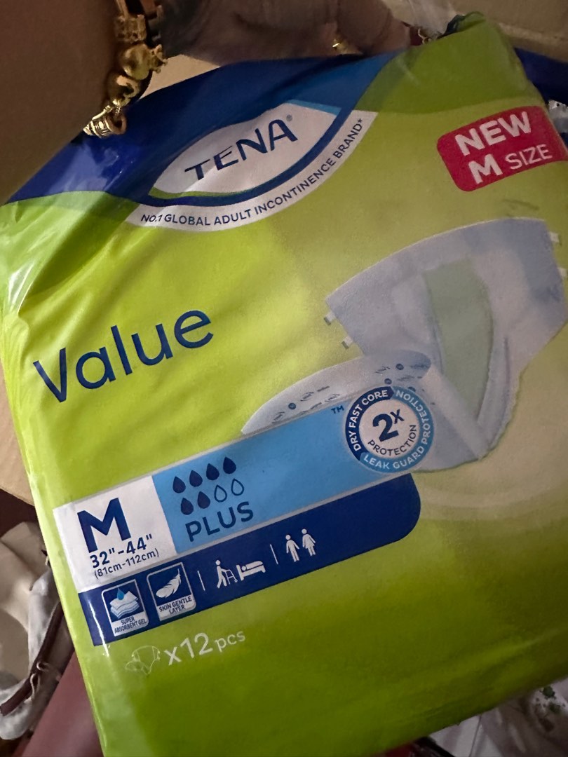 Tena Adult Diapers, Health & Nutrition, Medical Supplies & Tools on