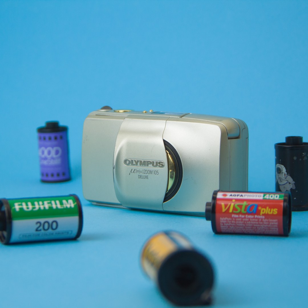 [TESTED] Olympus mju zoom 105 deluxe 35mm film camera, Photography