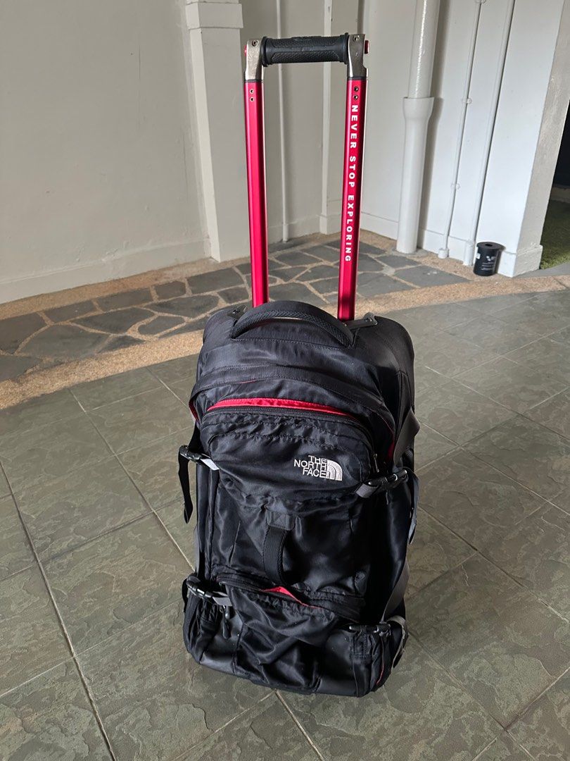 The North Face luggage, Men's Fashion, Bags, Backpacks on Carousell
