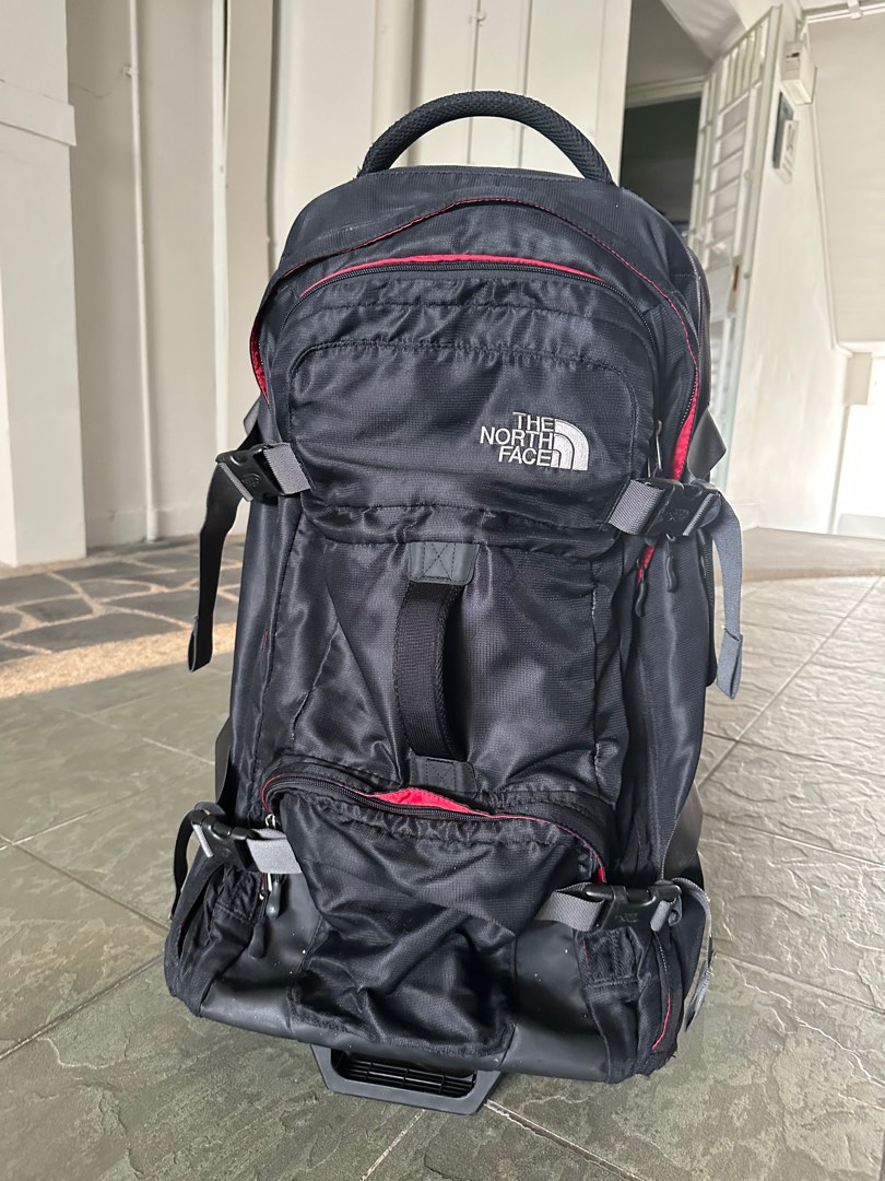The North Face luggage, Men's Fashion, Bags, Backpacks on Carousell