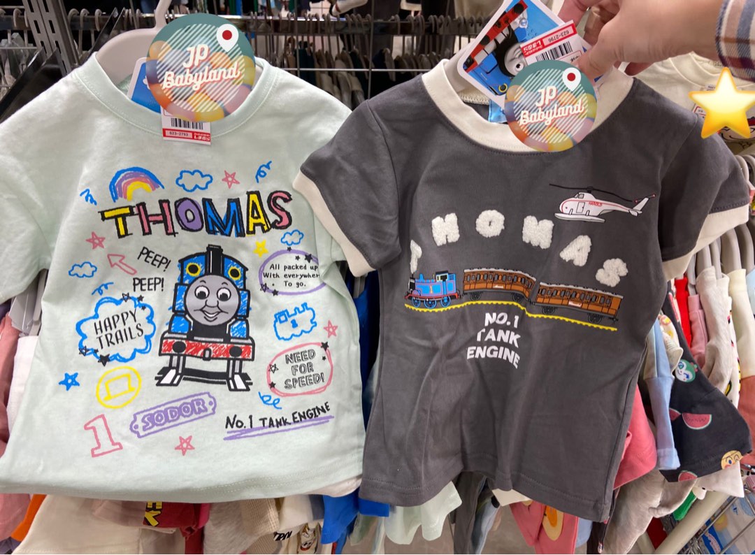 新款Thomas tee 日本現場, 兒童＆孕婦用品, 嬰兒及小童流行時尚- Carousell