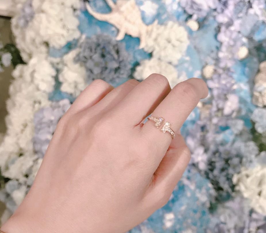 Tiffany Double T Ring