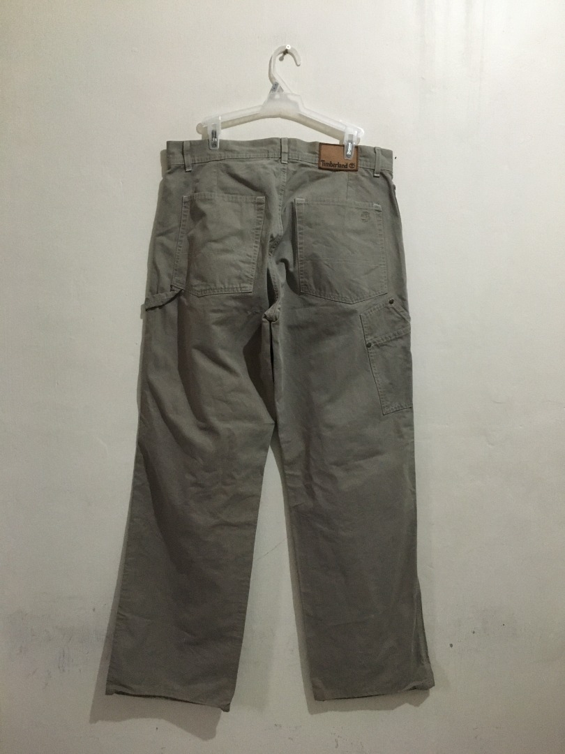 Timberland carpenter pants, Men's Fashion, Bottoms, Chinos on Carousell
