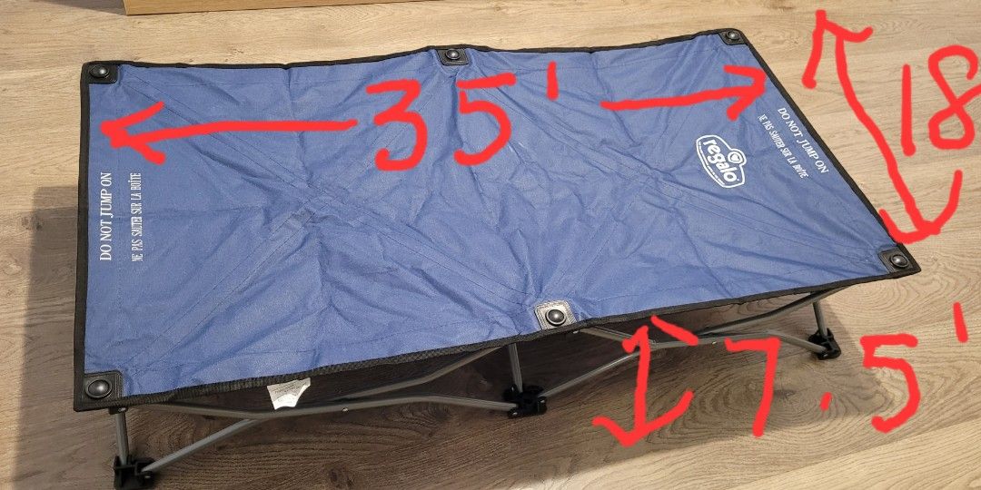 Toddler portable bed, Babies & Kids, Baby Nursery & Kids Furniture