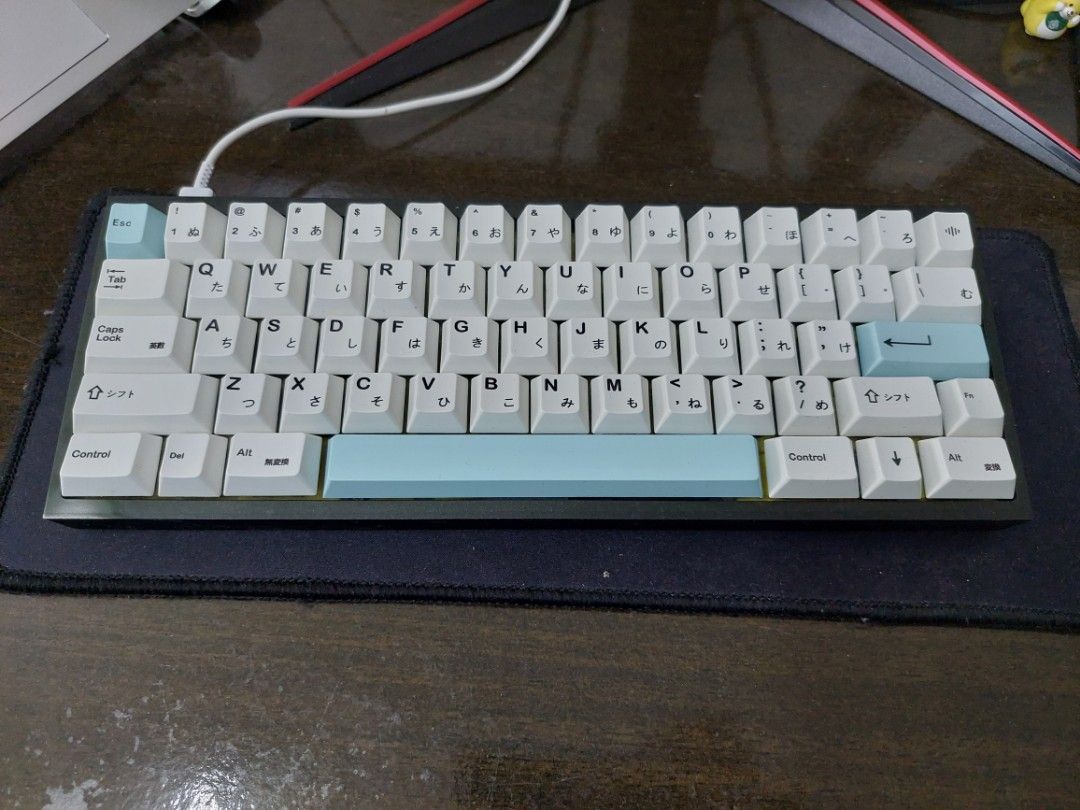 Tofu 60 with Gateron Silent Ink Black v2 mechanical keyboard