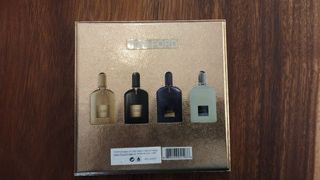 Tom Ford Perfume Suits Gold Box Edp Set for Unisex With 4x10ml