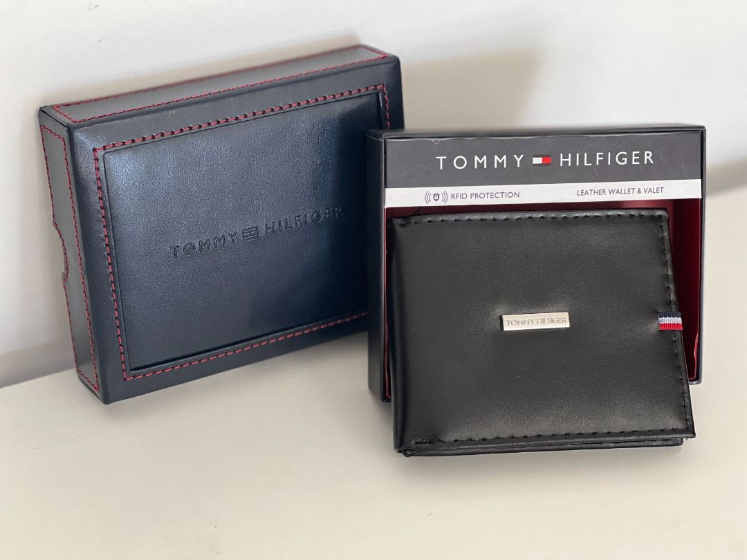 Rfid wallet tommy 2024 hilfiger