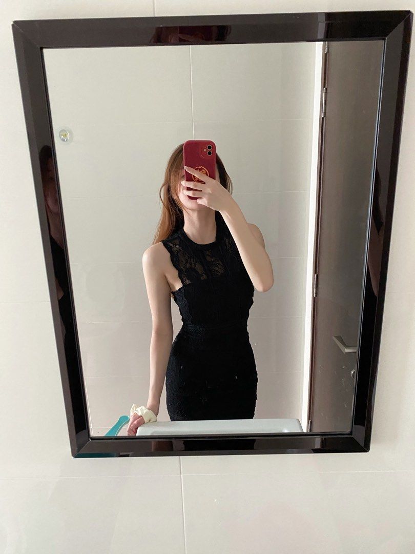 Topshop Black Bodycon Dress Women s Fashion Dresses Sets