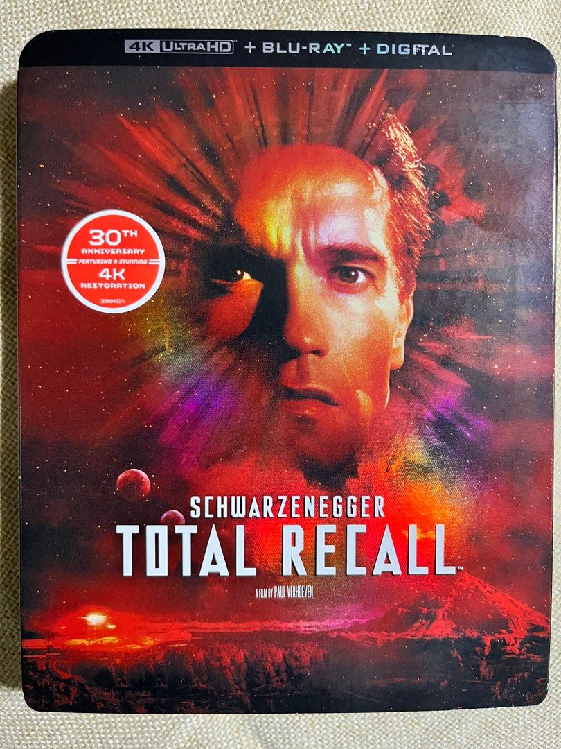 Total Recall 4k UHD / blu ray, Hobbies & Toys, Music & Media, CDs