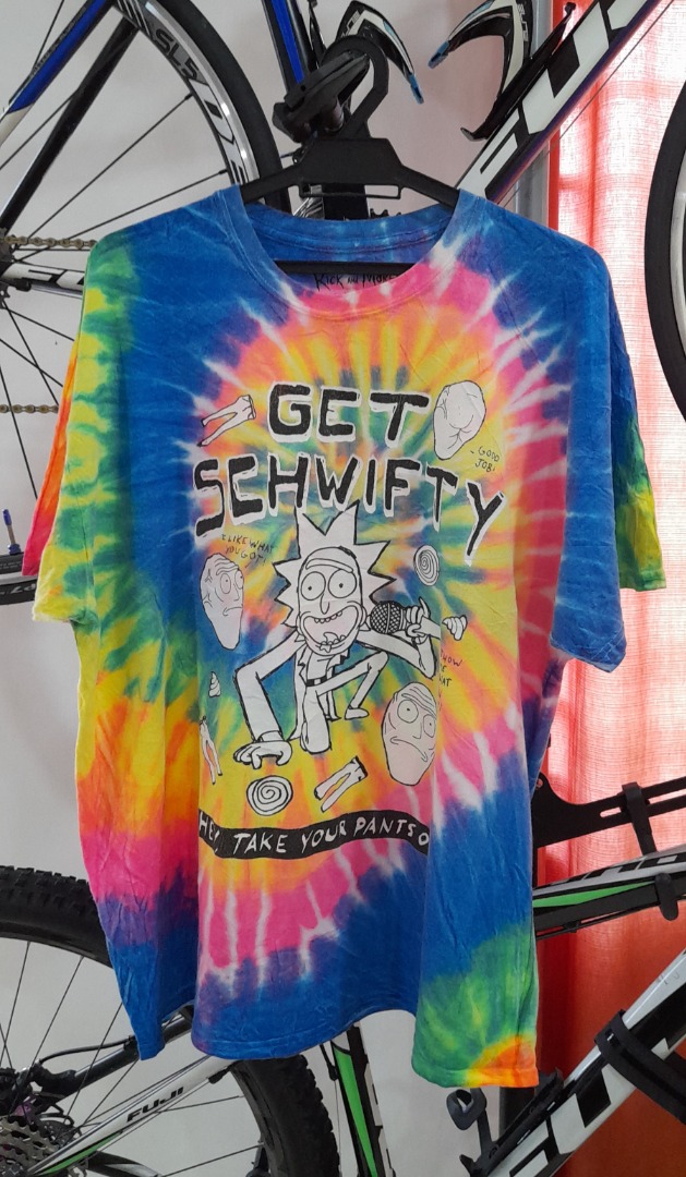 Tshirt Tie Dye Cartoon Network, Men's Fashion, Tops & Sets, Tshirts & Polo  Shirts on Carousell