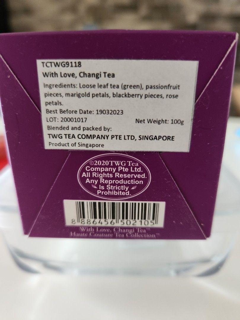 TWG Tea - Limited Edition, Food & Drinks, Other Food & Drinks on Carousell