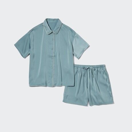 Satin Pajamas Pyjamas Uniqlo Malaysia Uniqlo Satin Pajamas