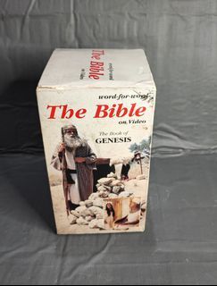 VHS Tapes The Bible The Book Of Genesis