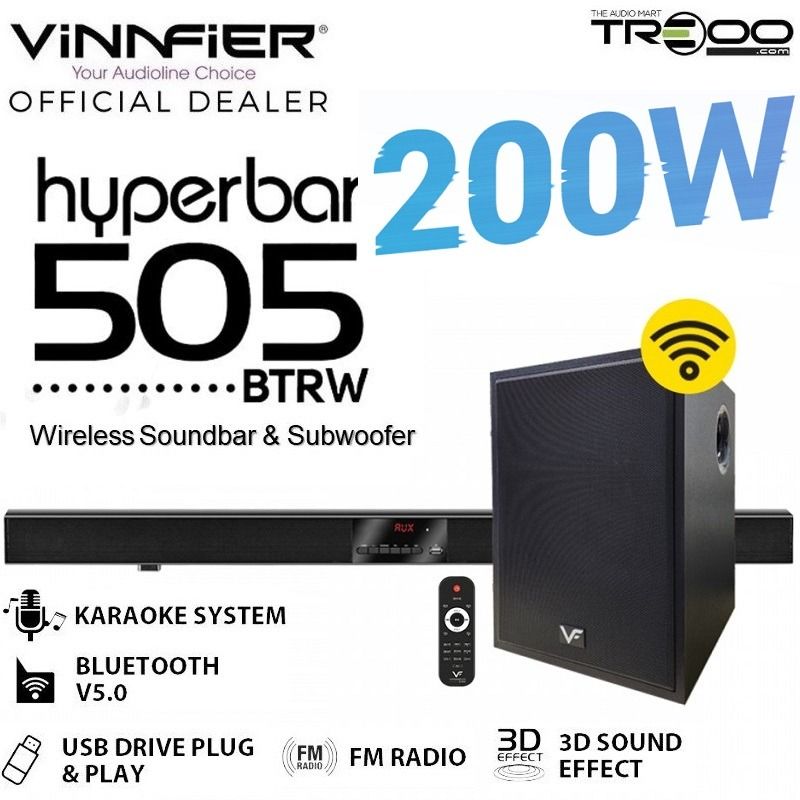 Vinnfier soundbar sales
