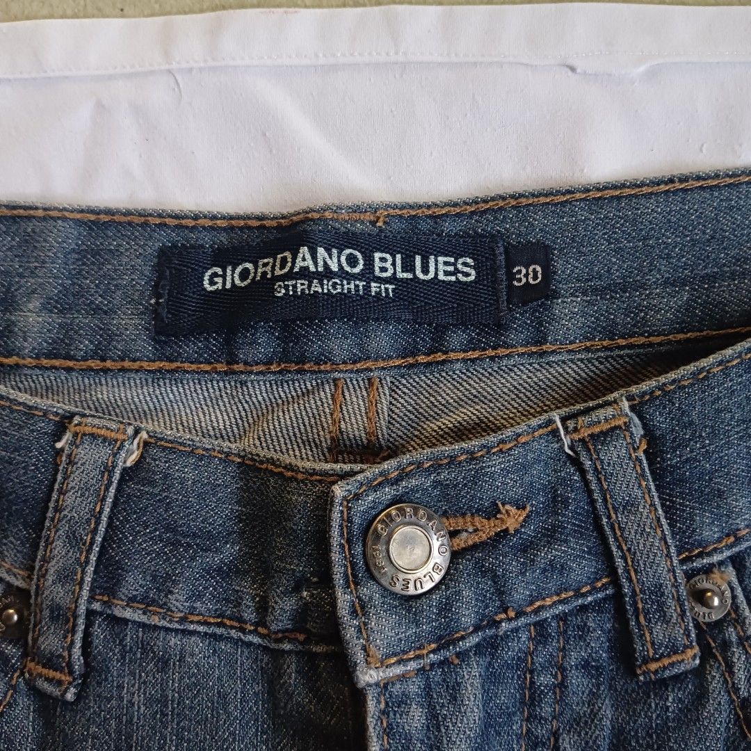Vintage Giordano Blues Jeans, Women's Fashion, Bottoms, Jeans on Carousell