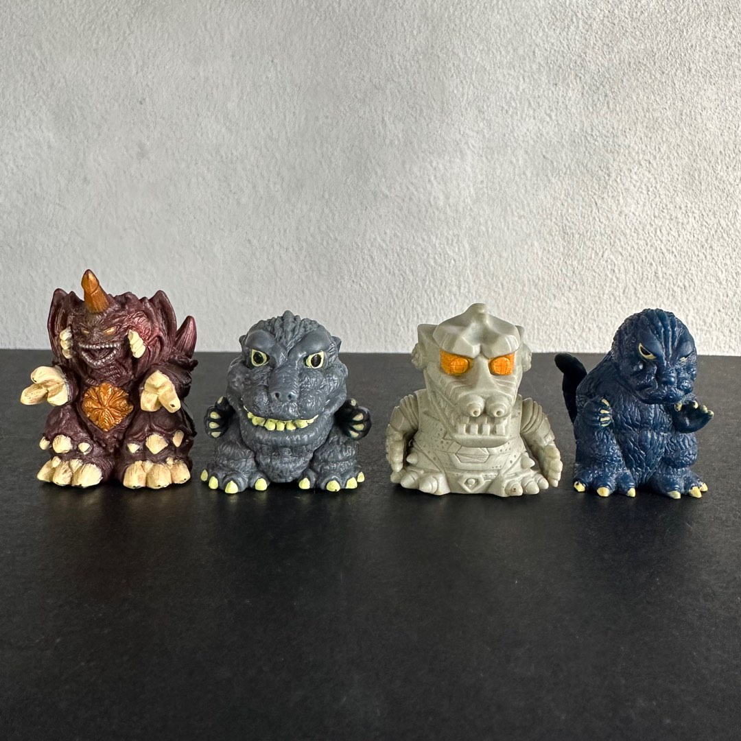 Vintage Godzilla Finger Doll Finger puppets, Hobbies & Toys, Toys