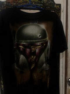 Vintage star wars tee boba fett and han solo