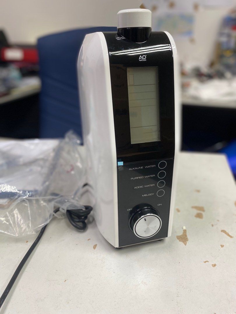 Water Ionizer dispenser/alkaline/hydrogen/oxygenating water, TV