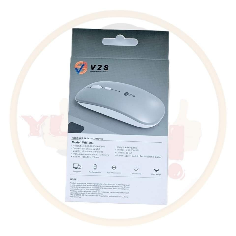 Wireless computer mouse (Category: Mouse & Mousepads) located in Quezon City. Submitted by gervincho (Listing ID 1216972723, Image 1). Description: • Brand new • Color: Black • Size: 11cm × 5cm × 2cm • Connection: Wireless USB • Transmission distance: 10 meters • Voltage: DC 3.7V • Built in rechargeable battery • Open for pick up or delivery (plus shipping fee). • Open for reservations (with advance payment required)..