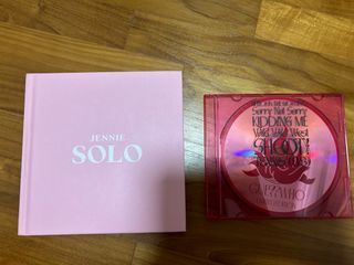 wts jennie solo album and in the morning cd