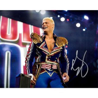 WWE / Wrestling Collectibles - CODY RHODES (COSTUME) WITH COA (AUTOGRAPH SIGN) 🖊️