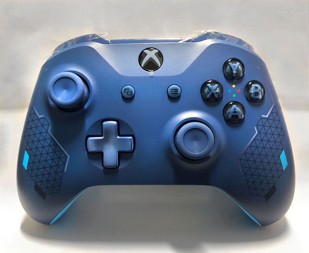 Xbox controller blue sport deals