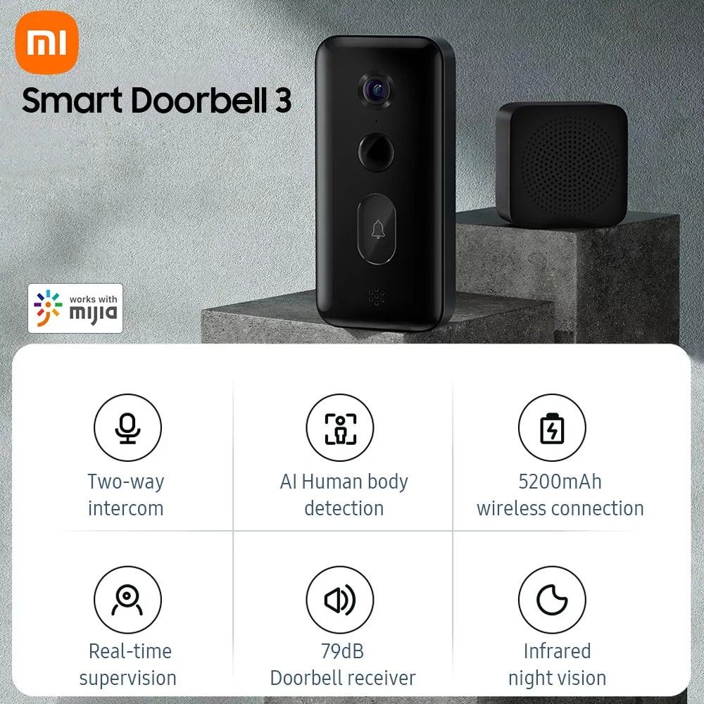 xiaomi smart door bell 2