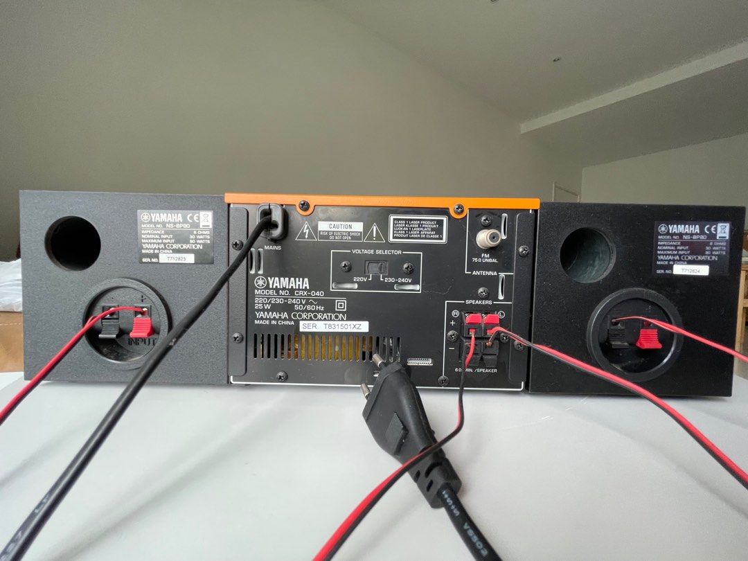 YAMAHA HiFi System model CRX-040, Audio, Other Audio Equipment on Carousell