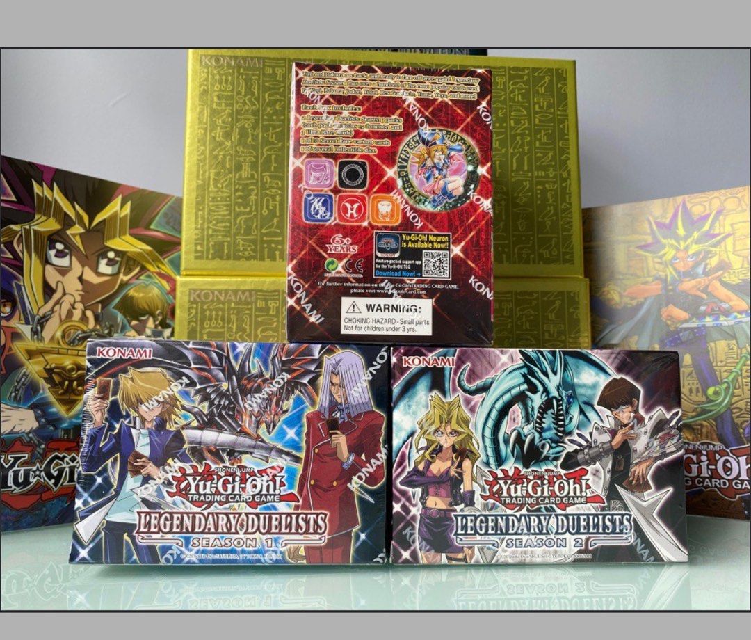 Yugioh Booster Pack Season 1,2 &3, Hobbies & Toys, Toys & Games on
