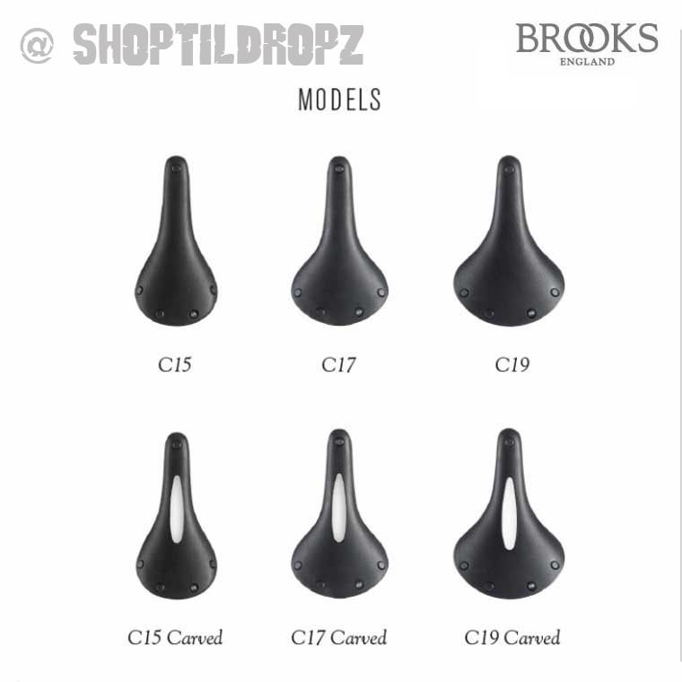 Brooks saddle shop size chart