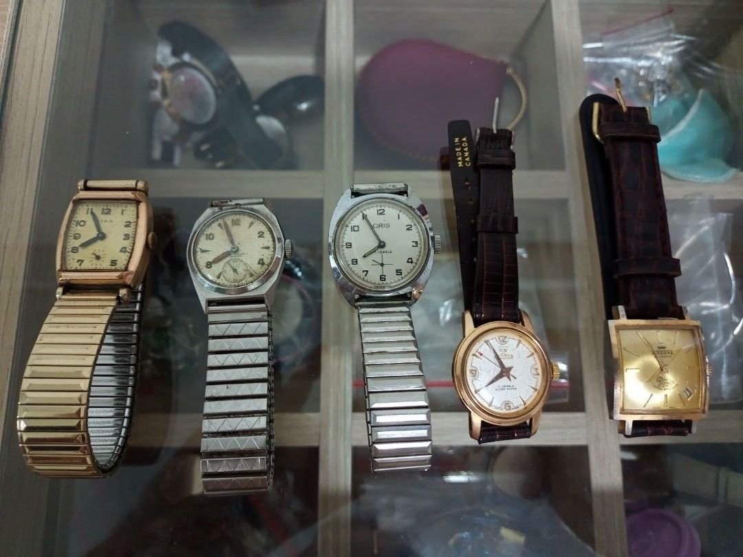 Vintage sales gents watches