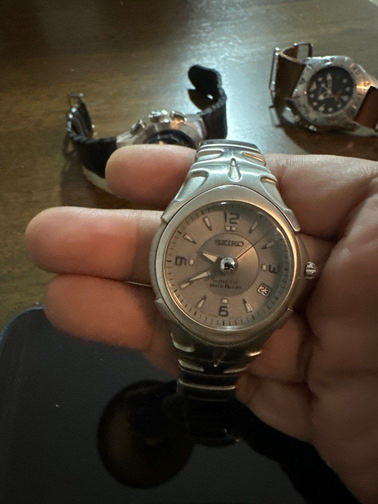 Used seiko online kinetic watches