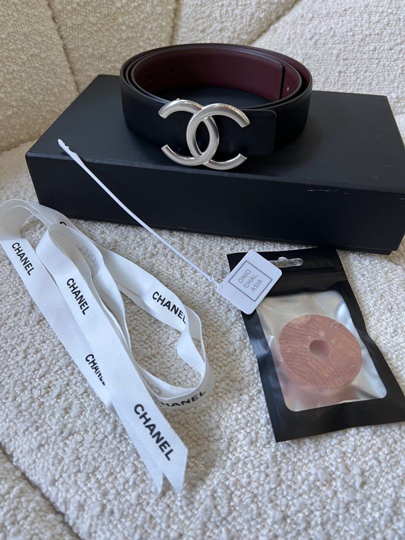 Chanel reversible hot sale cc belt