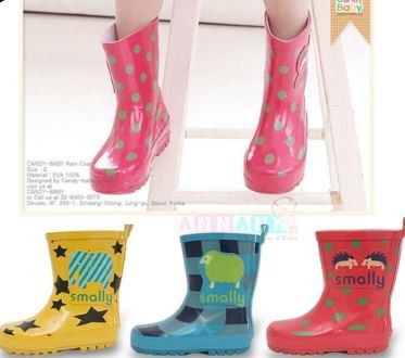 Rain boots baby girl sale