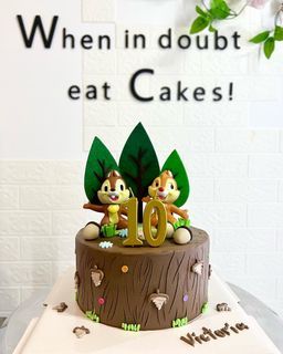 6inch Chip and Dale cake birthday cake